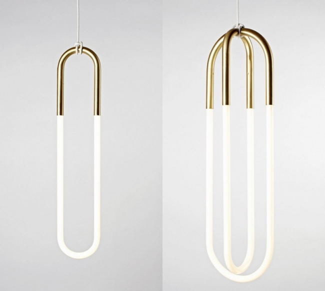 Rudi A Minimalist Loop Pendant Light