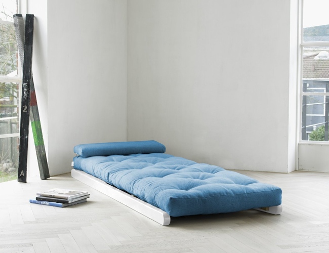 fresh futon nido convertible futon chair/bed mattress