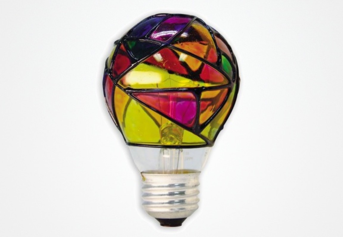 How To Make Stained Glass Light Bulbs