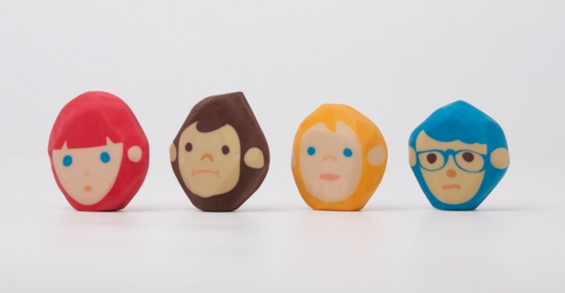 Rubber Barber Erasers Style Their Haircut As You Erase