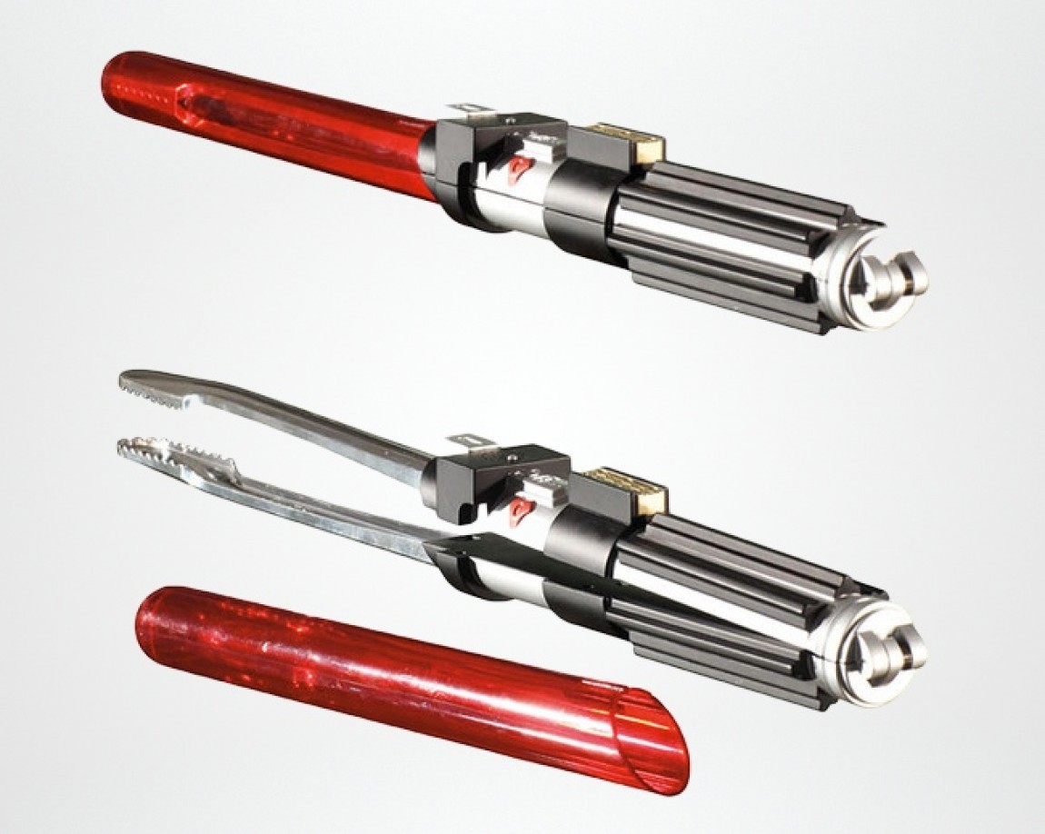 Officially Licensed Star Wars Lightsaber BBQ Tongs