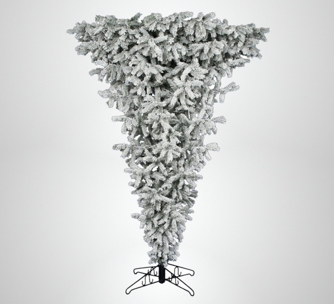 The UpsideDown PreLit Christmas Tree