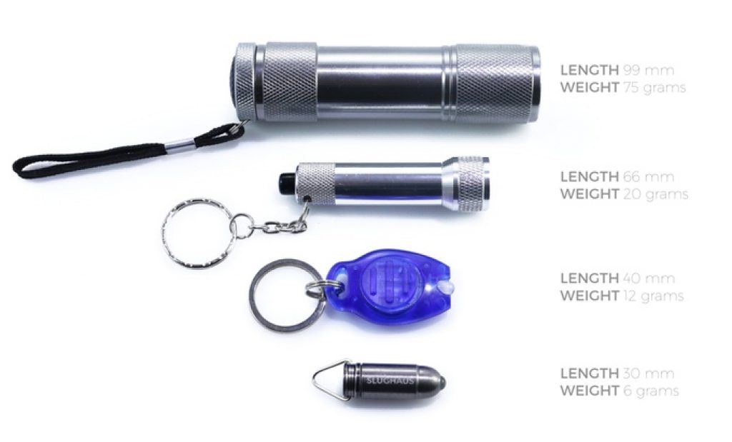 World's Smallest Flashlight It's the Size of a Bullet!