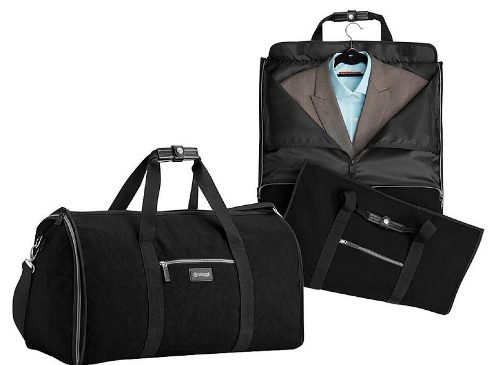 Have A 2In1 Garment Bag And Duffle Bag With The Biaggi Hangeroo!