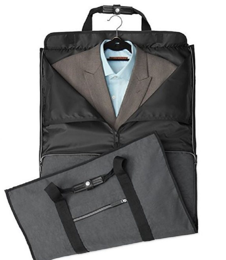 Have A 2In1 Garment Bag And Duffle Bag With The Biaggi Hangeroo!