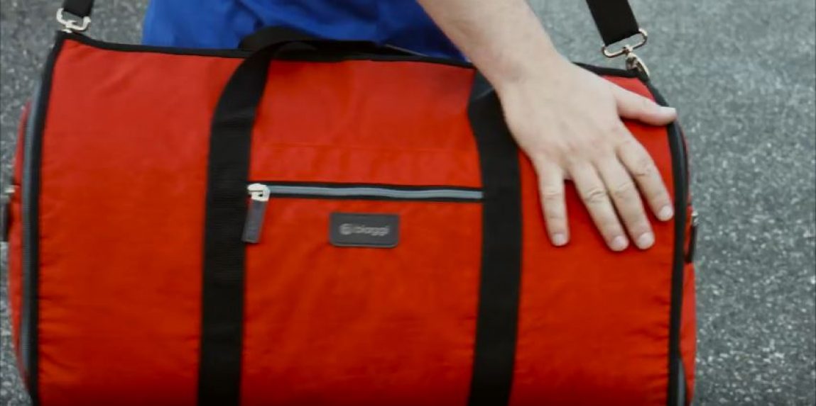 Have A 2In1 Garment Bag And Duffle Bag With The Biaggi Hangeroo!