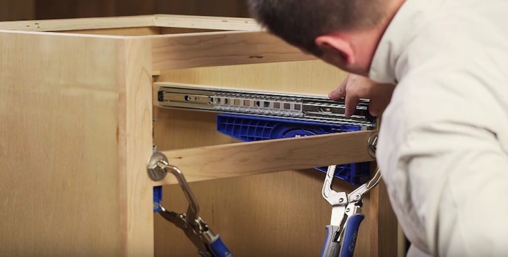 The Kreg Drawer Slide Jig Install Drawers Perfectly Every Time