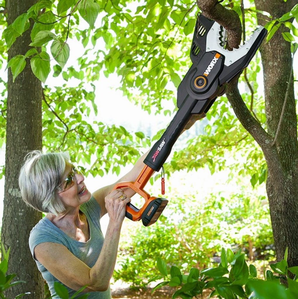 The WORX JawSaw Is the Safest Chainsaw on the Market