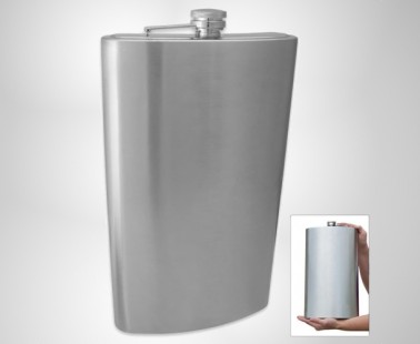 Enormous 1 Gallon Stainless Steel Flask