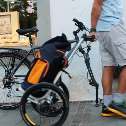 The TReGo Turns a Regular Bike into a Trolley Bike Instantly