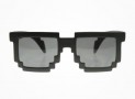 Pixelated 8-Bit Geeky Glasses