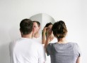 A Mirror That Reflects Two Perspectives At The Same Time