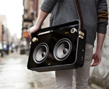 Bringing Back the Boombox – The 2-Speaker Audio System by TDK