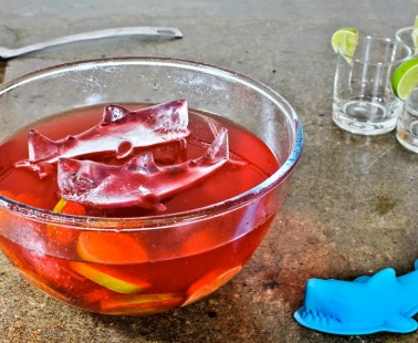 Giant Shark Shaped 3D Ice Cubes