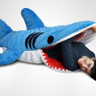 Chumbuddy: A Shark Sleeping Bag