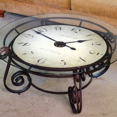 The Analog Clock Table