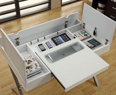 A Desk That Will Store, Charge and Organize All Of Your Gadgets