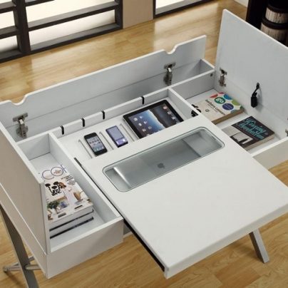 A Desk That Will Store, Charge and Organize All Of Your Gadgets