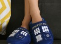 Doctor Who TARDIS Slippers