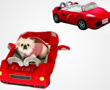 Red Furrari Pet Bed