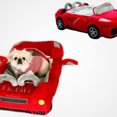 Red Furrari Pet Bed