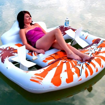 The Inflatable Hand Pedal Boat