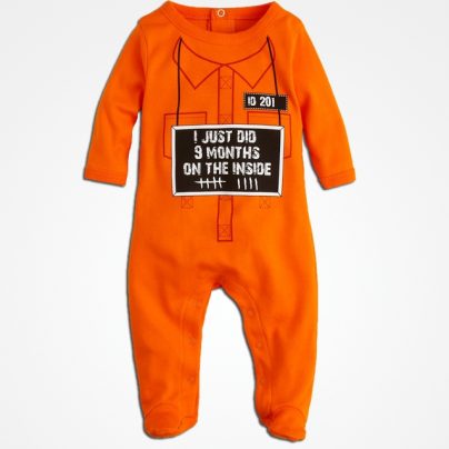 Infant Unisex 9 Month Inside Footie by Sara Kety