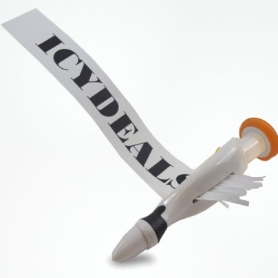Paper Shredding Pen With LED Light