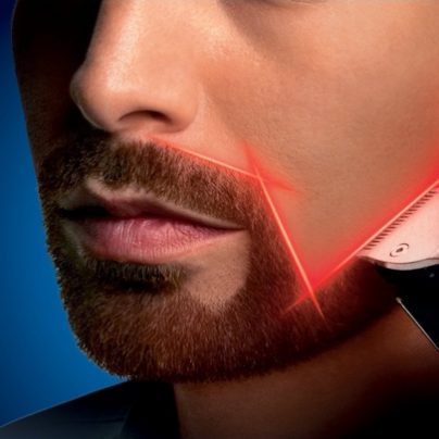The First Laser Guided Beard Trimmer