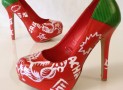 Sriracha Rooster Sauce High Heels