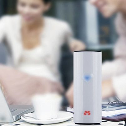 Touch Sensing Coffee Mug With Temperature Display