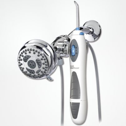 Floss While You Shower With The Waterpik Showerpik Water Flosser