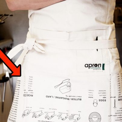 Save Your Cookbooks With The Apron Cooking Guide