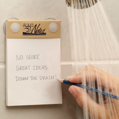 AquaNotes Waterproof Notepad – No More Great Ideas Down The Drain