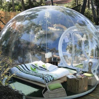 Sleep In A Bubble – Blend With Nature