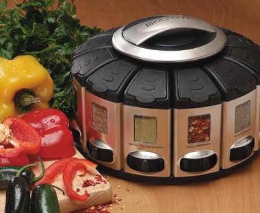 Auto-Measure Spice Carousel