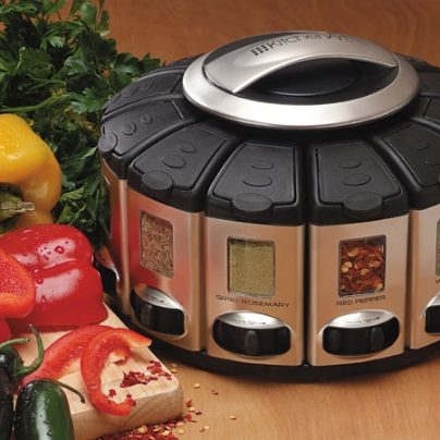 Auto-Measure Spice Carousel