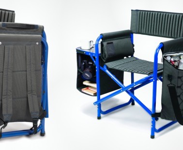 The Backpack Chair with Side Table and Cooler