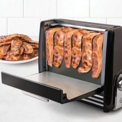 This Bacon Express Grill Cooks Up To 6 Bacon Strips Instantly At Any Time