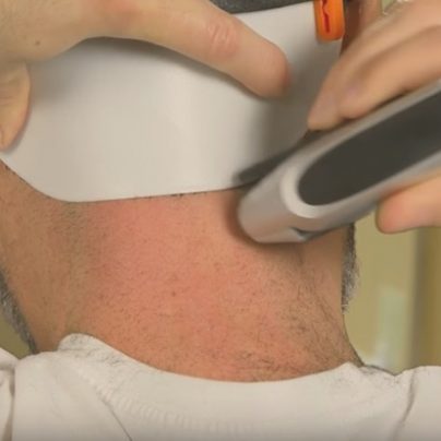 The Barber’s Edge Helps You Cut Your Own Neckline Without the Use of a Mirror