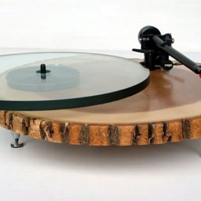 Audiowood Barky Turntable