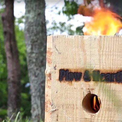 Self-Contained Portable Bonfire For A Quick And Easy Fire