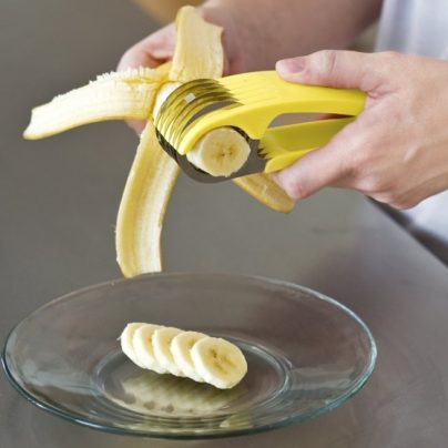 Boon Nanner: Hand-Held Banana Slicer