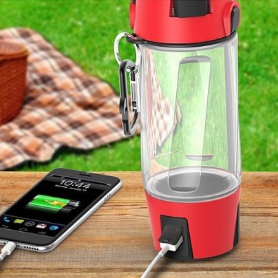 Hydra SmartBottle — A Water Bottle That Does Everything From Music to Lighting