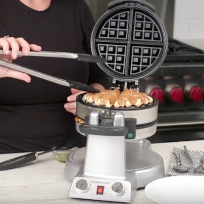 The Cuisinart Breakfast Express Lets You Make Waffles and Omelettes at the Same Time