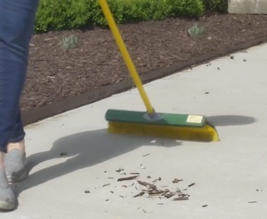 Renegade Broom is Perfect For Outdoor Landscaping and Clean-Up