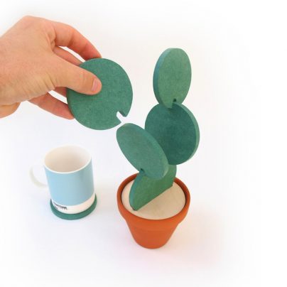 Cacti Coasters Are A Stylish Way To Store Your Coasters