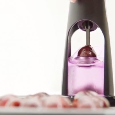 This Automatic Cherry Pitter Makes Pie Making A Breeze