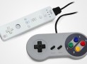 Classic SNES Controller For Nintendo Wii