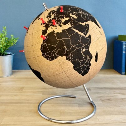 Pinpoint Your Travels With The Cork Globe